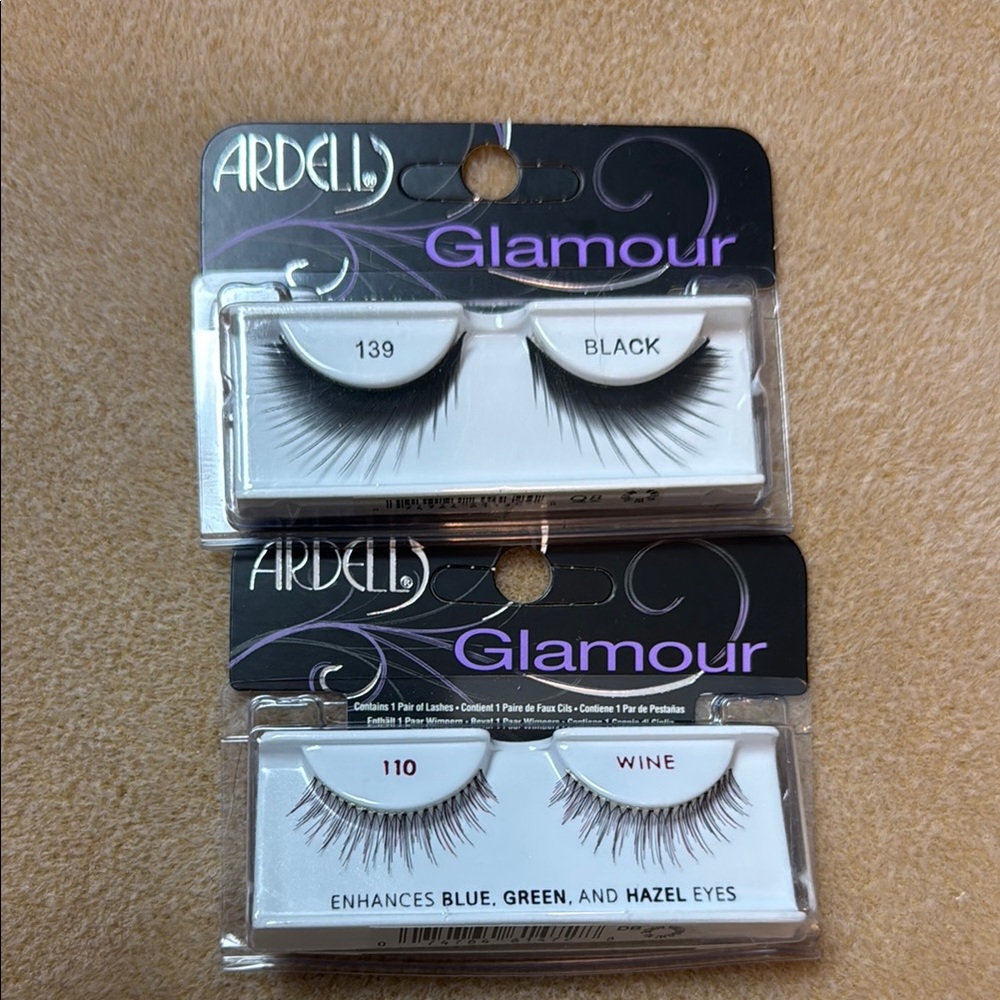 Ardell Glamour Lashes - Black and Wine